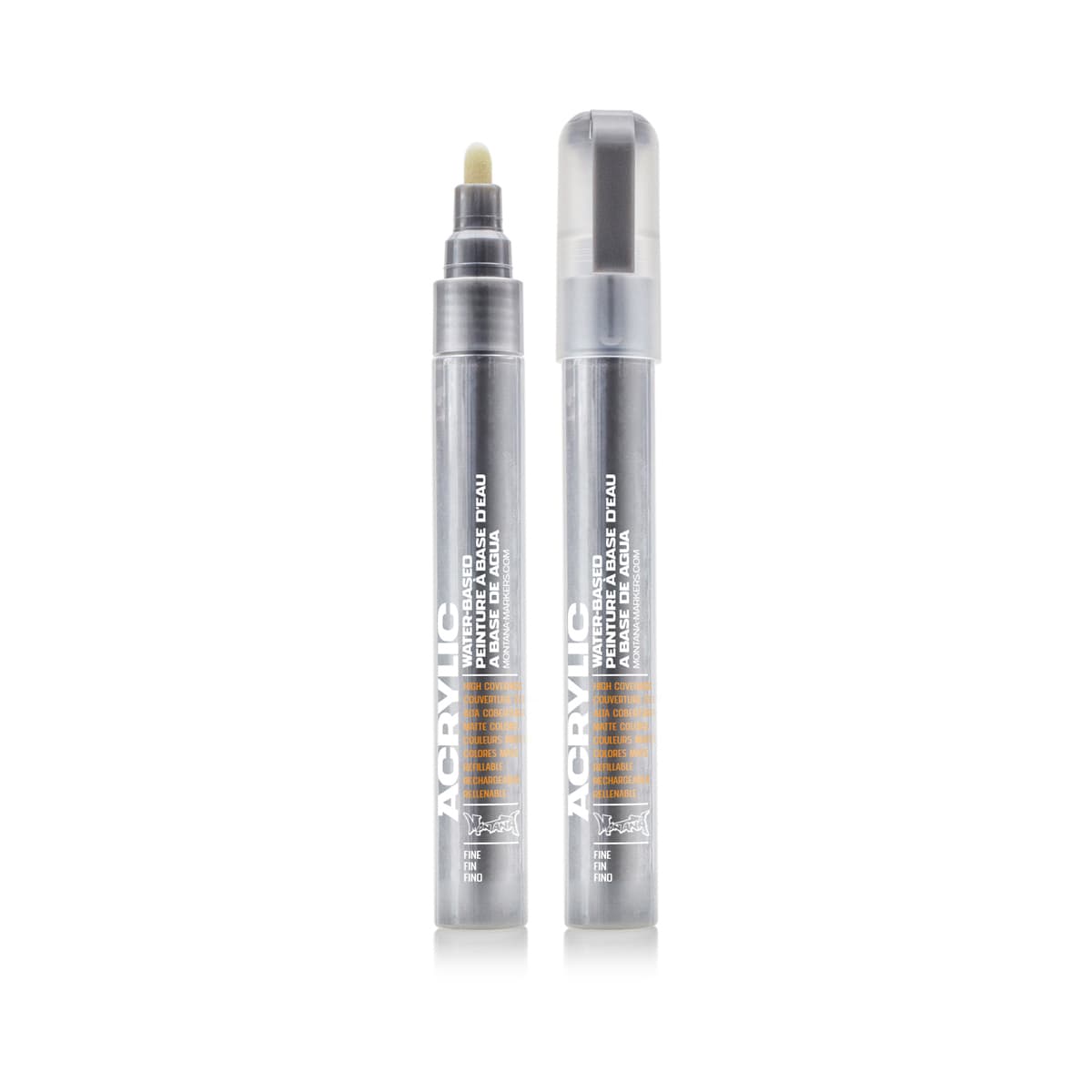 Montana Acrylic Marker Sets 4-Color Metallic Set - Fine