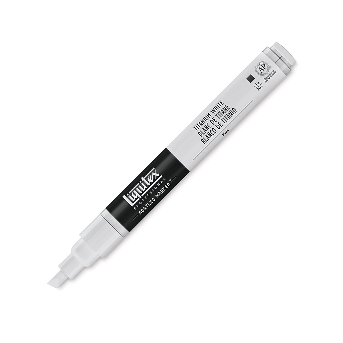 Liquitex Paint Marker - Titanium White, 2mm Tip