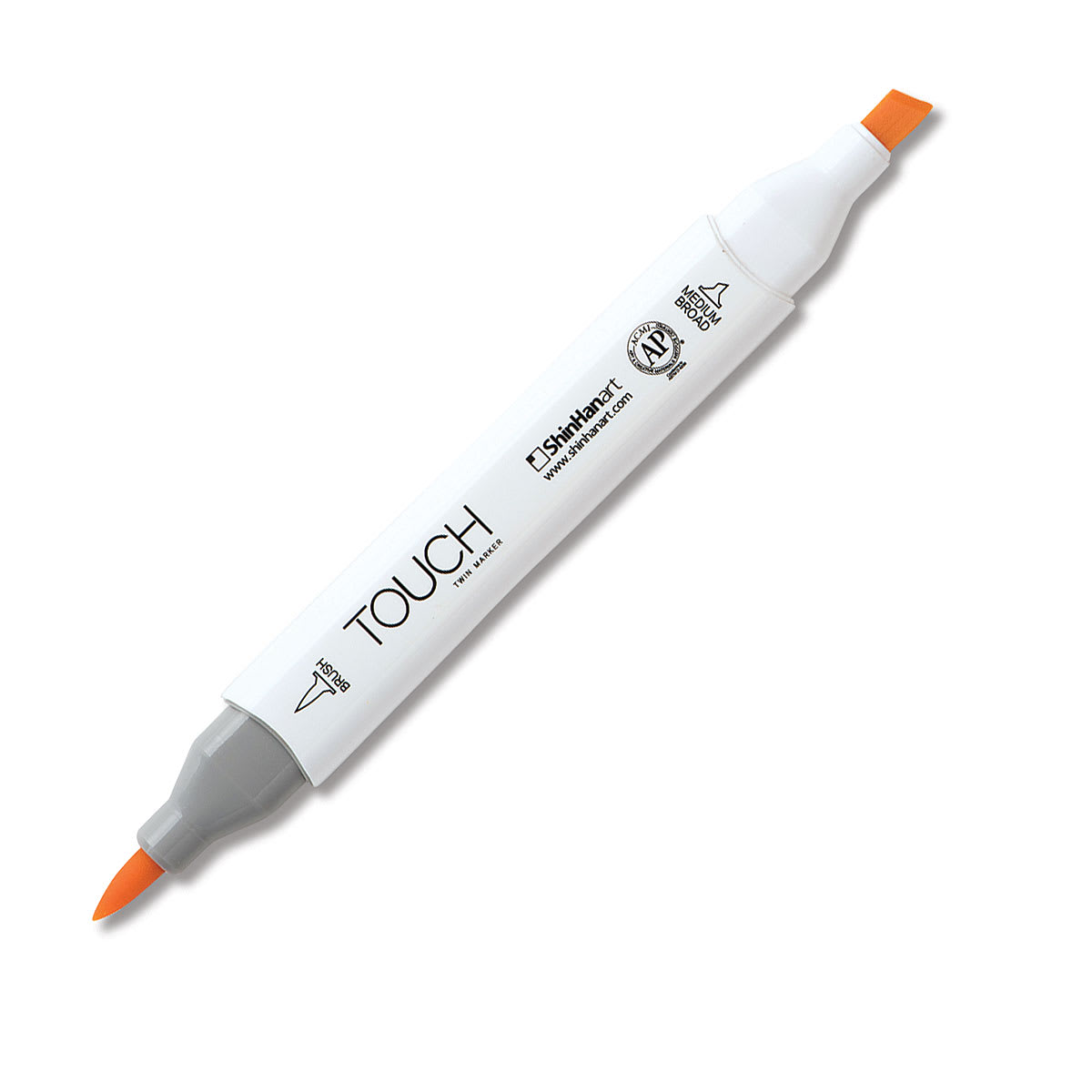 ShinHan Touch Twin Brush Marker - Primary Yellow (marker)