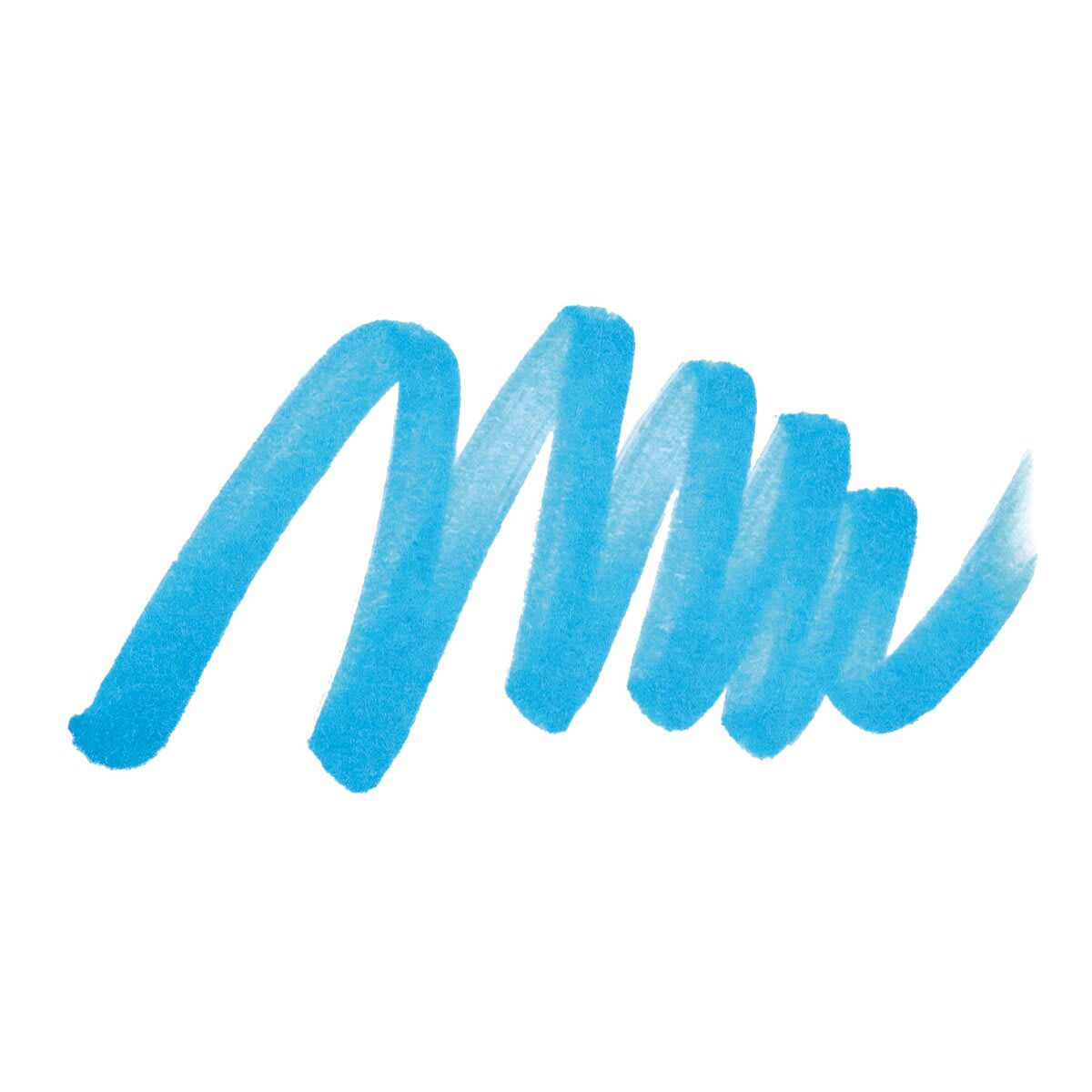 ShinHan Touch Twin Brush Marker - Cerulean Blue Light swatch