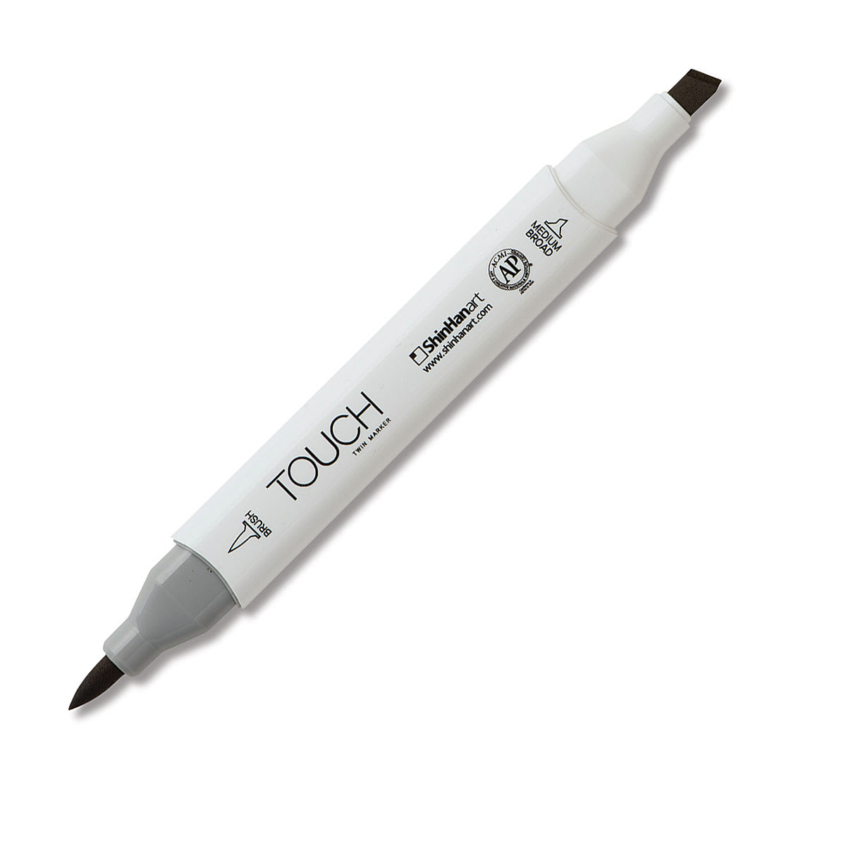 ShinHan Touch Twin Brush Marker - Olive Green (marker)