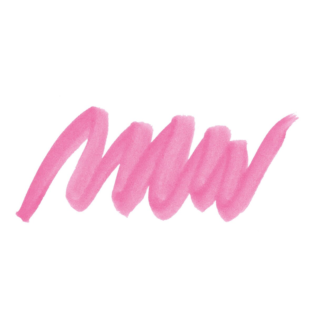 Posca Paint Marker - Pink, Brush Tip - swatch