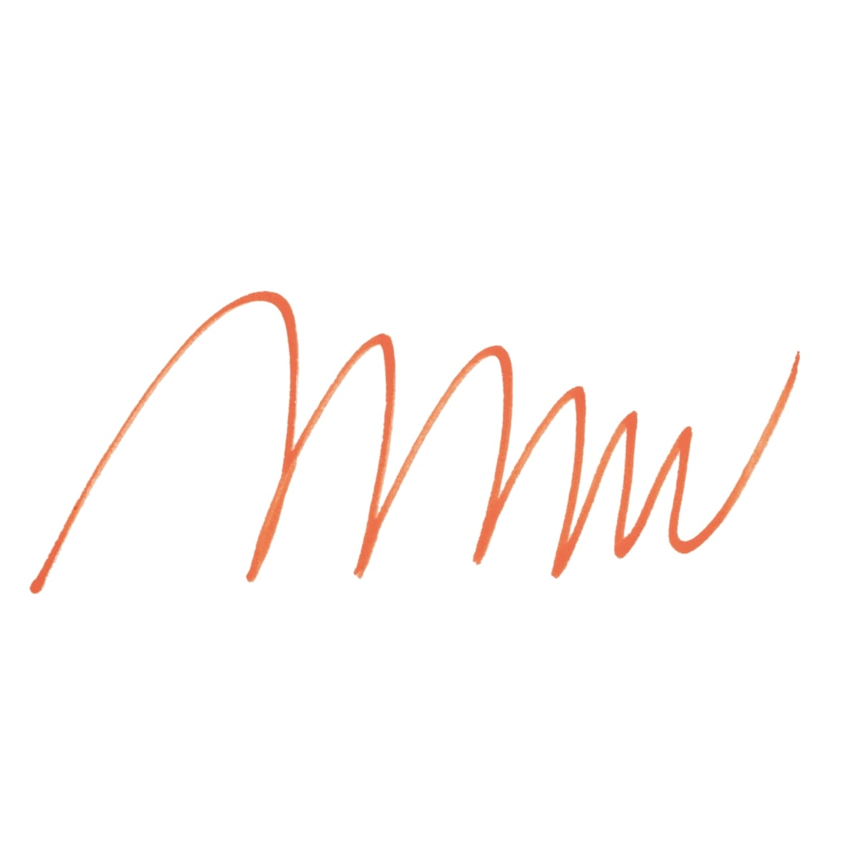 Posca Paint Marker - Orange, X-Fine Tip, 0.7 mm swatch