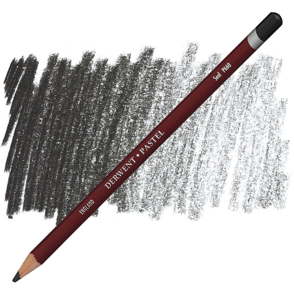 Derwent Pastel Pencil - Seal pencil and swatch