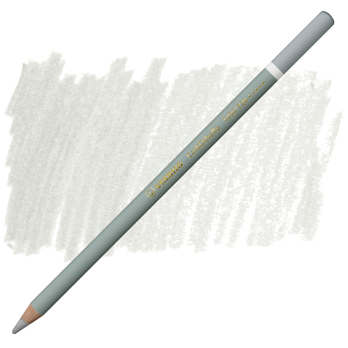 Stabilo CarbOthello Pastel Pencil - Cold Gray 1 pencil and swatch