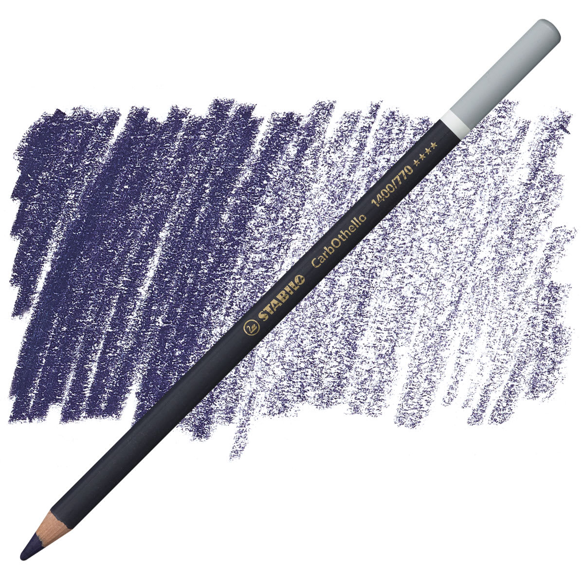 Stabilo CarbOthello Pastel Pencil - Payne's Gray pencil and swatch