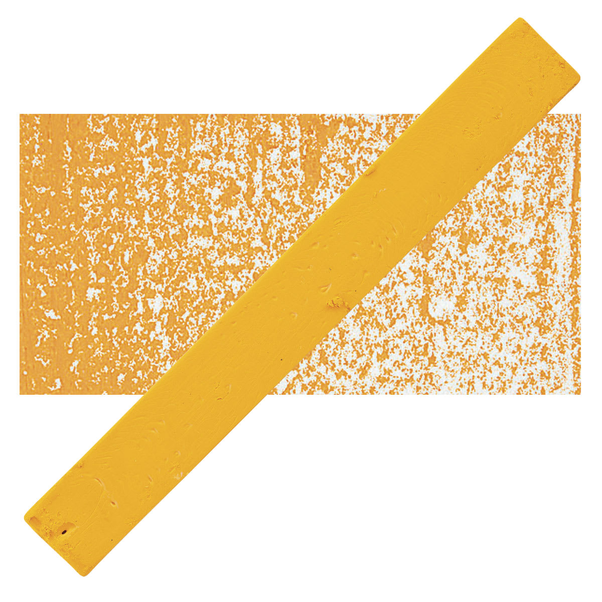 Holbein Artists’ Oil Pastel - Antique Yellow 1 oil pastel and swatch