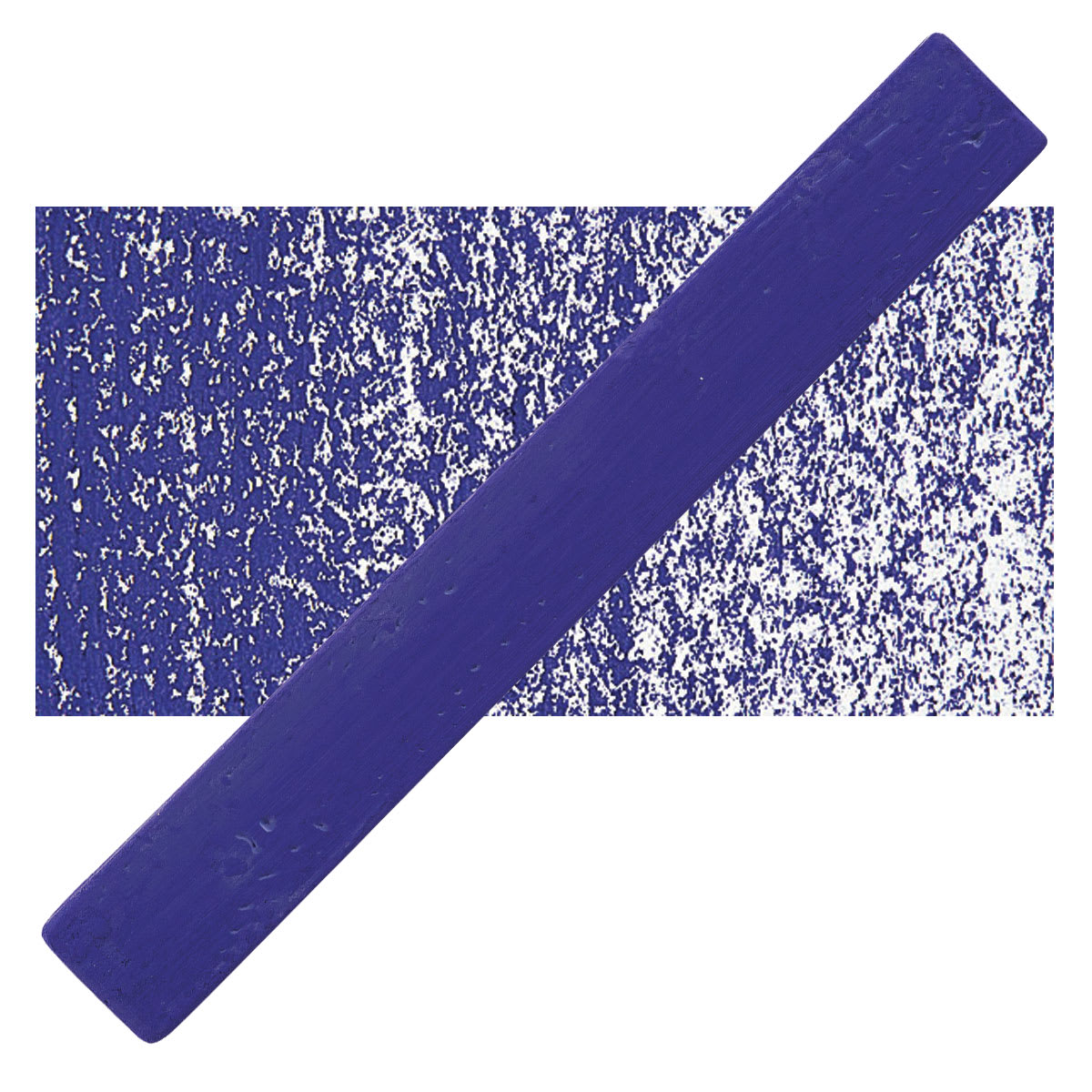 Holbein Artists’ Oil Pastel - Blue Violet 1 oil pastel and swatch