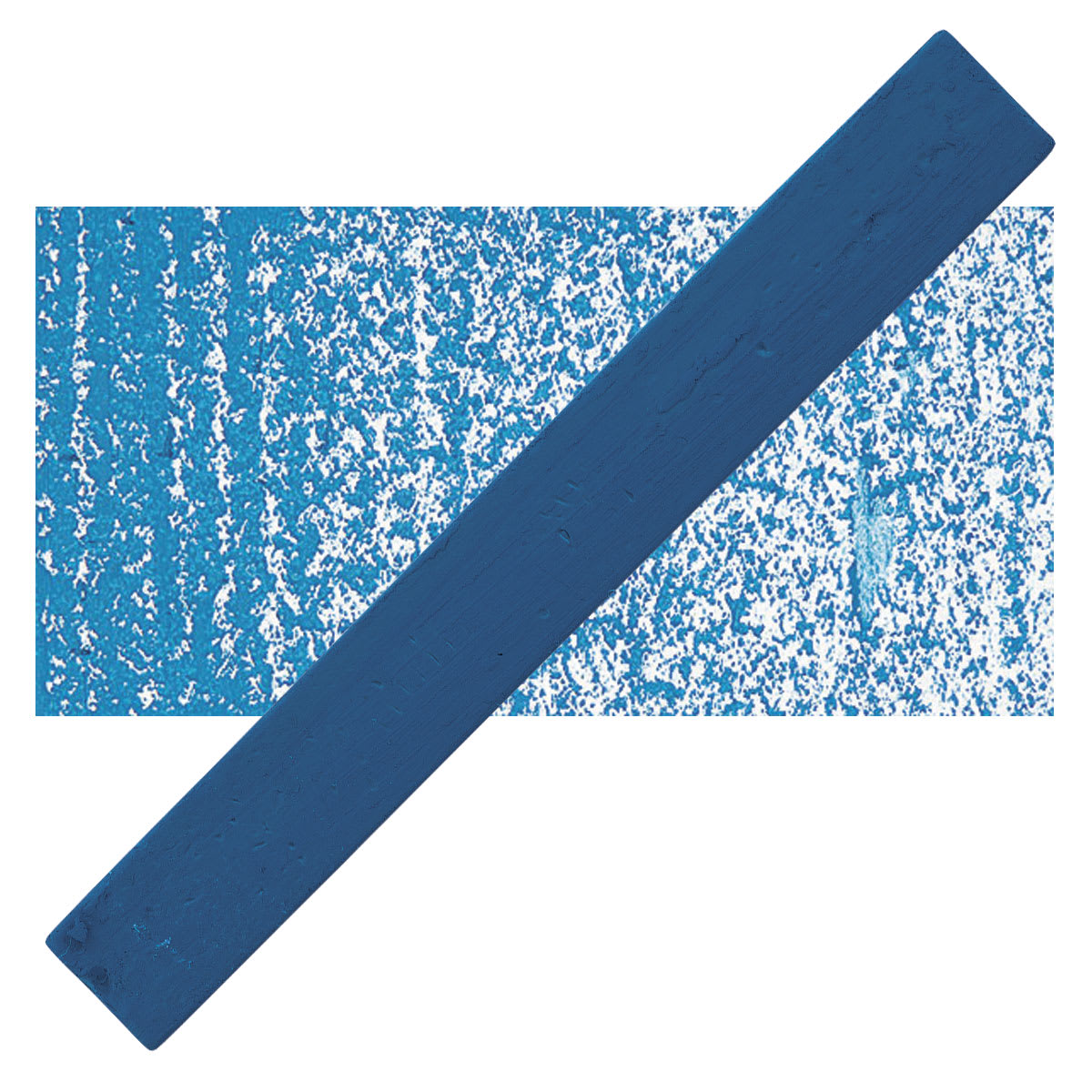 Holbein Artists’ Oil Pastel - Cerulean Blue 1 oil pastel and swatch