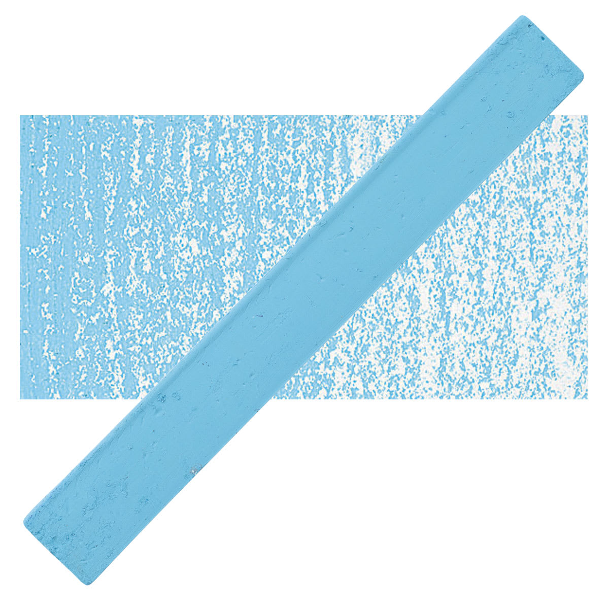 Holbein Artists’ Oil Pastel - Cerulean Blue 5 oil pastel and swatch