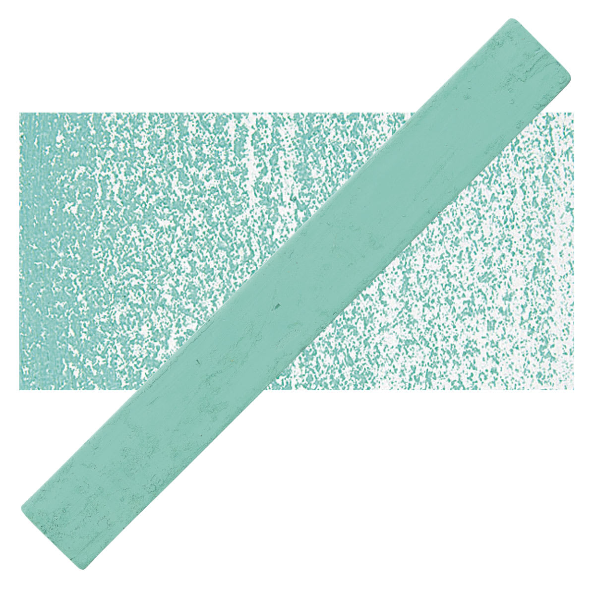 Holbein Artists’ Oil Pastel - Deep Green 5 oil pastel and swatch