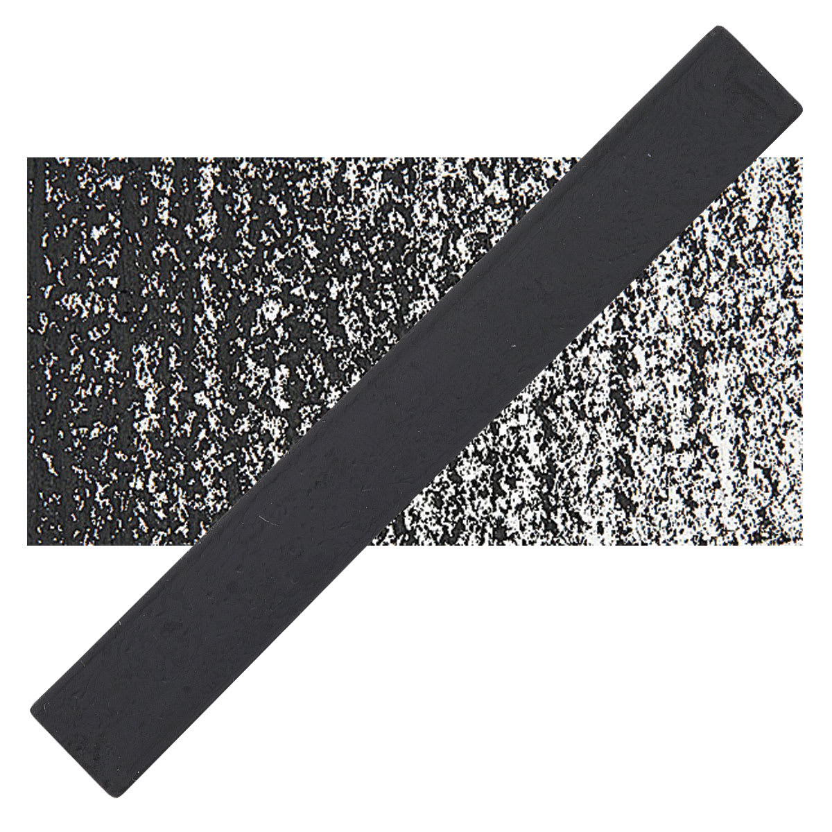 Holbein Artists’ Oil Pastel - Non Color 1 Black oil pastel and swatch