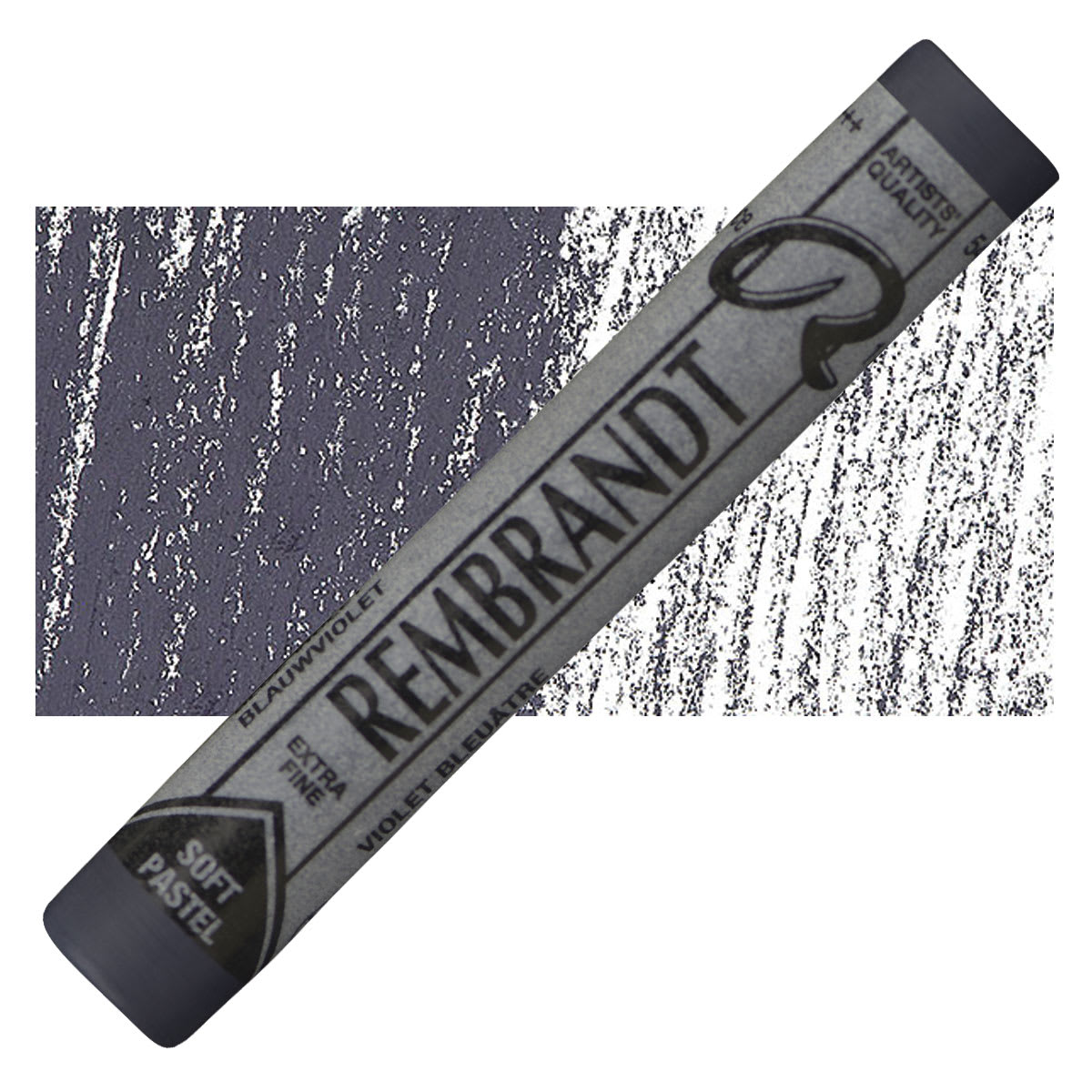 Rembrandt Soft Pastel - Blue Violet 548.2 pastel and swatch