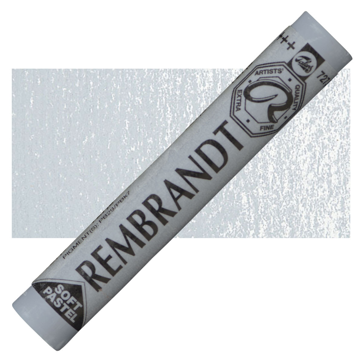 Rembrandt Soft Pastel - Bluish Gray 727.9 pastel and swatch