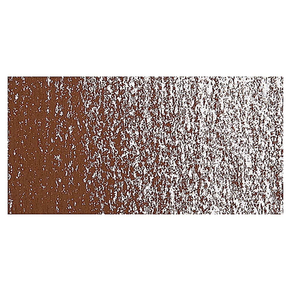Rembrandt Soft Pastel - Burnt Sienna 411.3 swatch