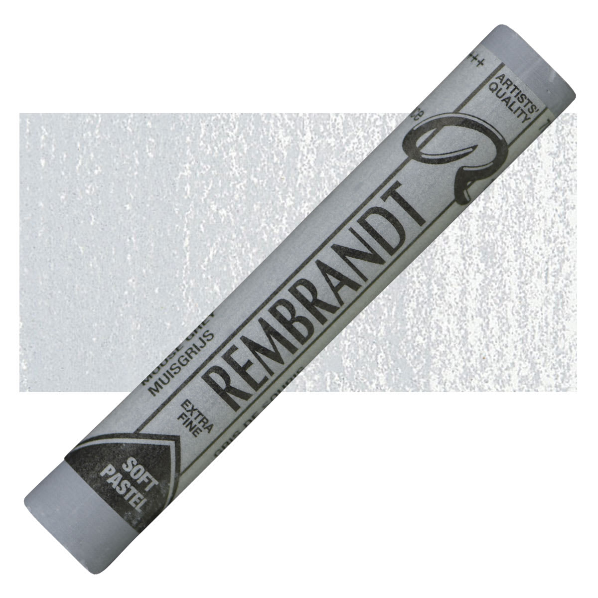 Rembrandt Soft Pastel - Mouse Gray 707.9 pastel and swatch