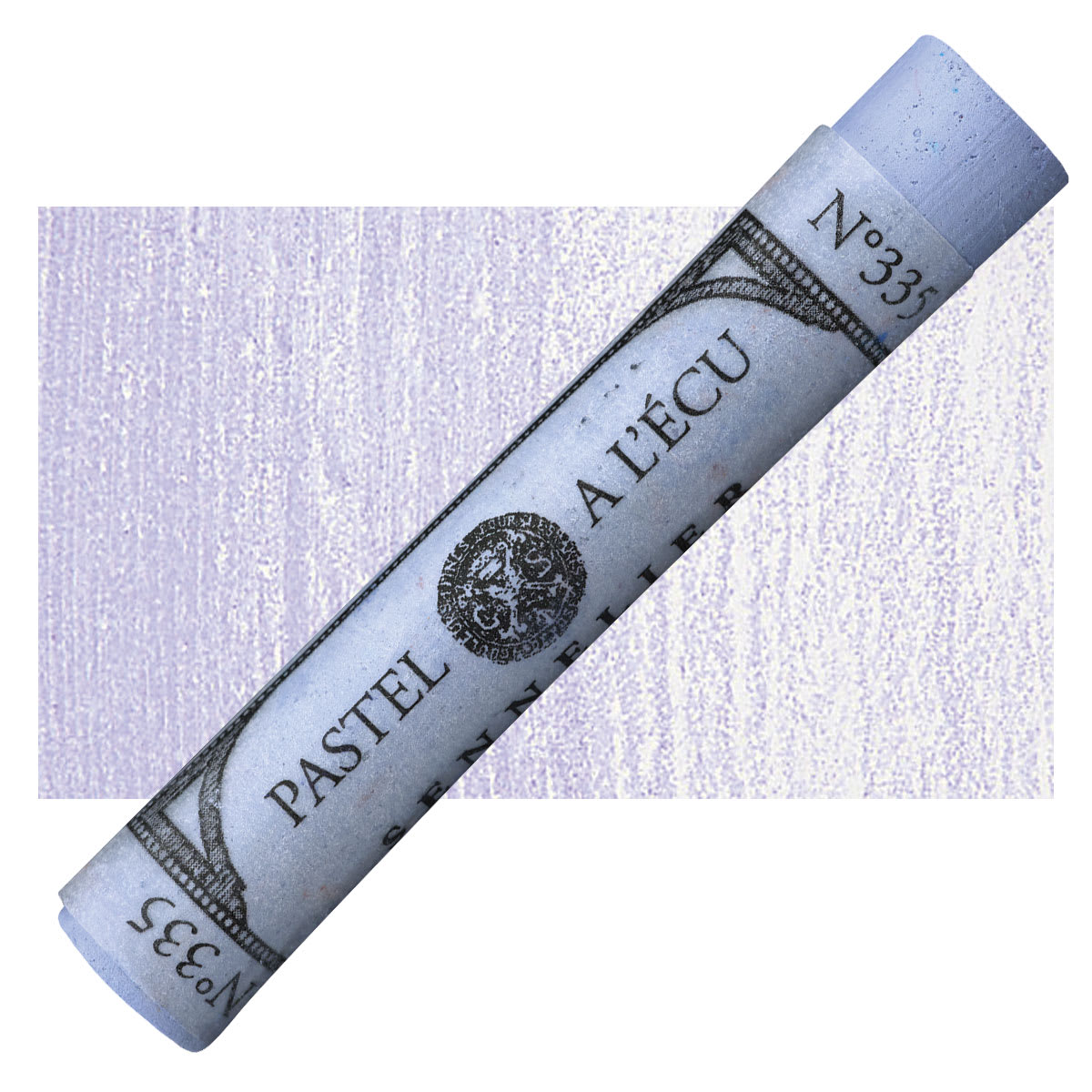 Sennelier Soft Pastel - Blue Violet 335 pastel and swatch