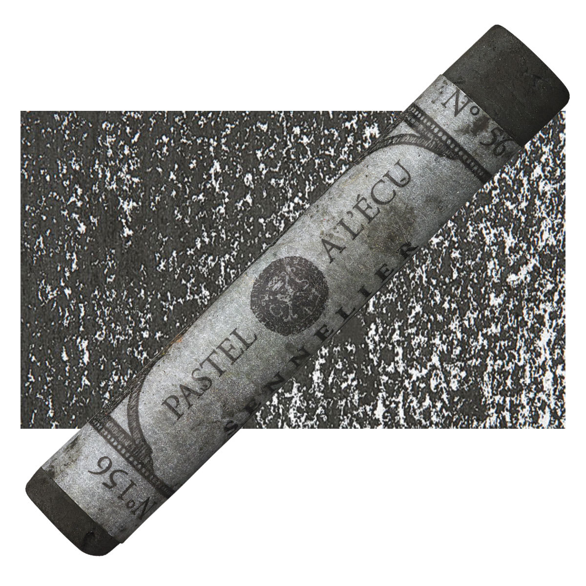 Sennelier Soft Pastel - Bronze Green Deep pastel and swatch