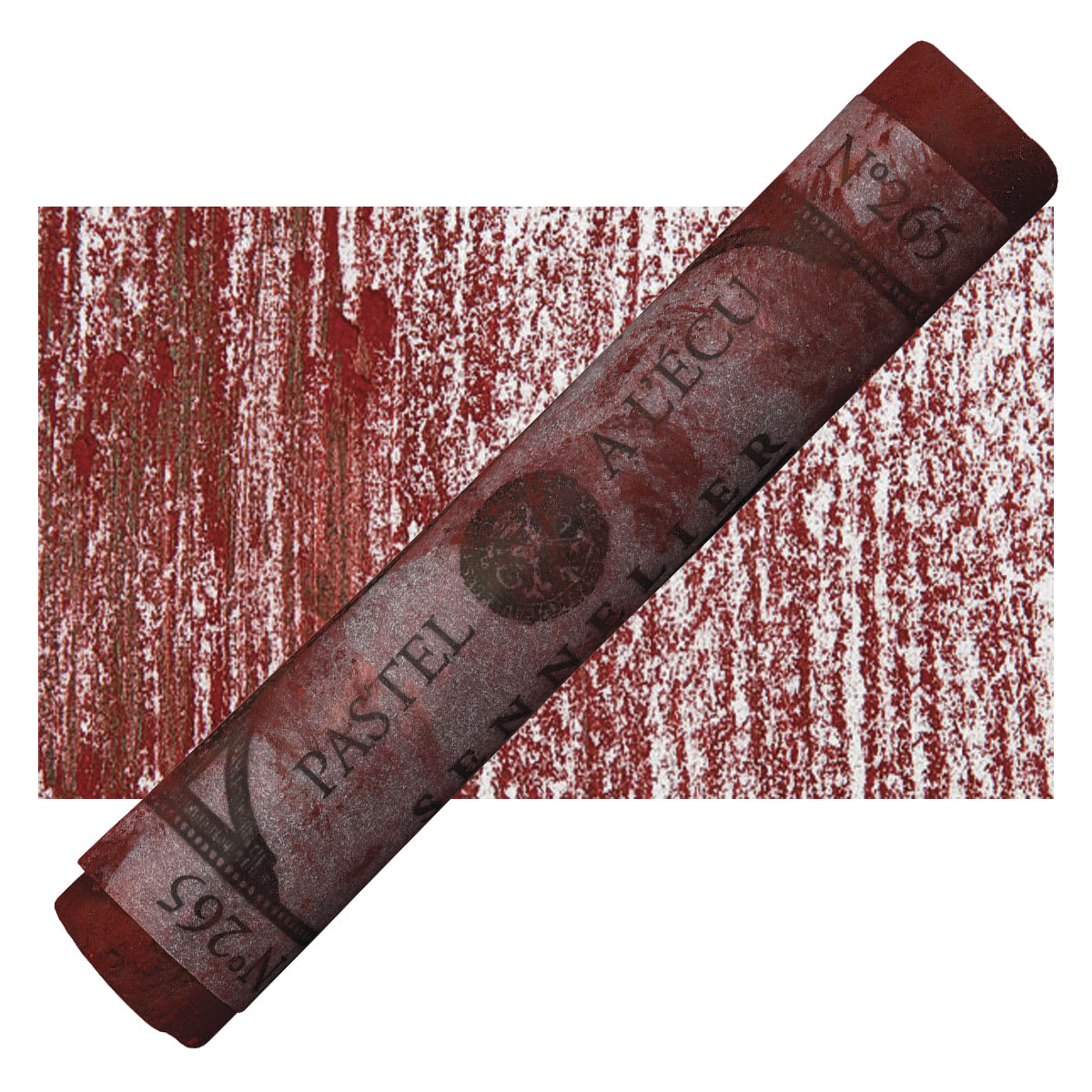 Sennelier Soft Pastel - Brown Lake 265 pastel and swatch
