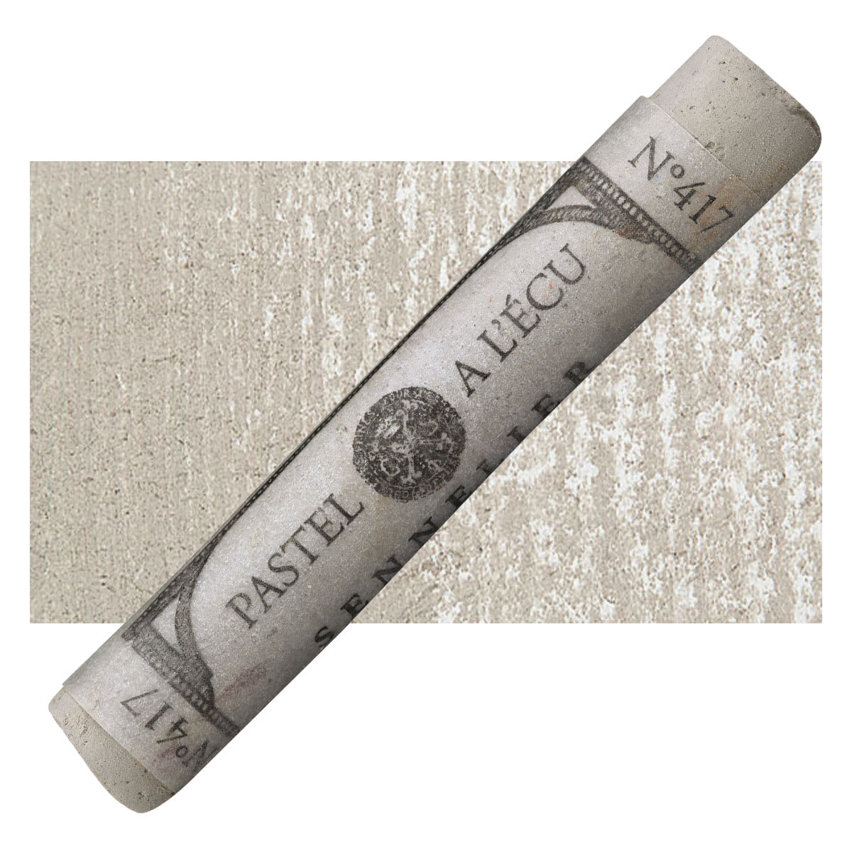 Sennelier Soft Pastel - Cassel Earth 417 pastel and swatch