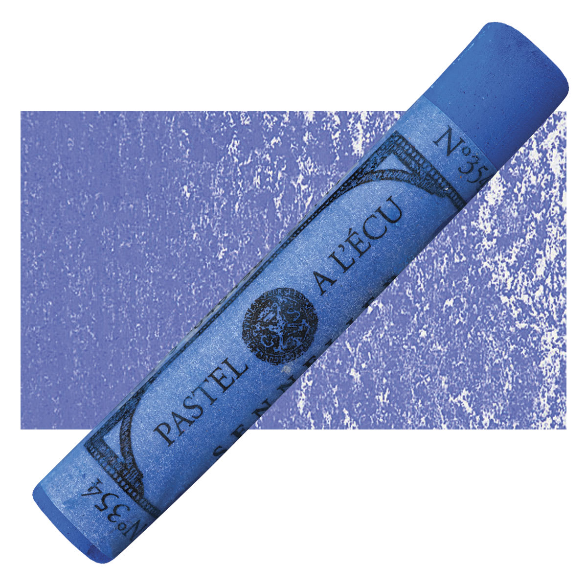Sennelier Soft Pastel - Cobalt Blue 354 pastel and swatch