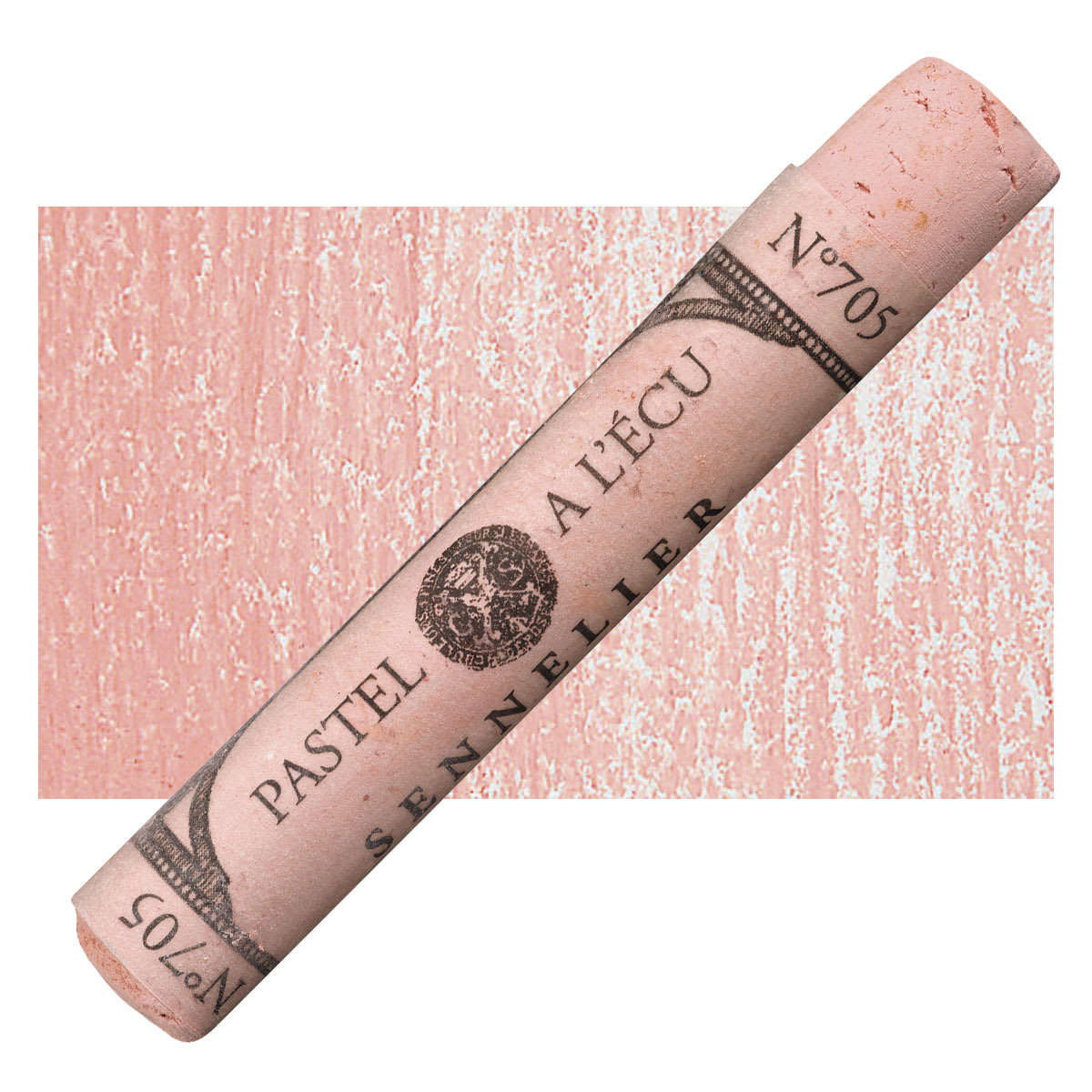 Sennelier Soft Pastel - Geranium Lake 705 pastel and swatch
