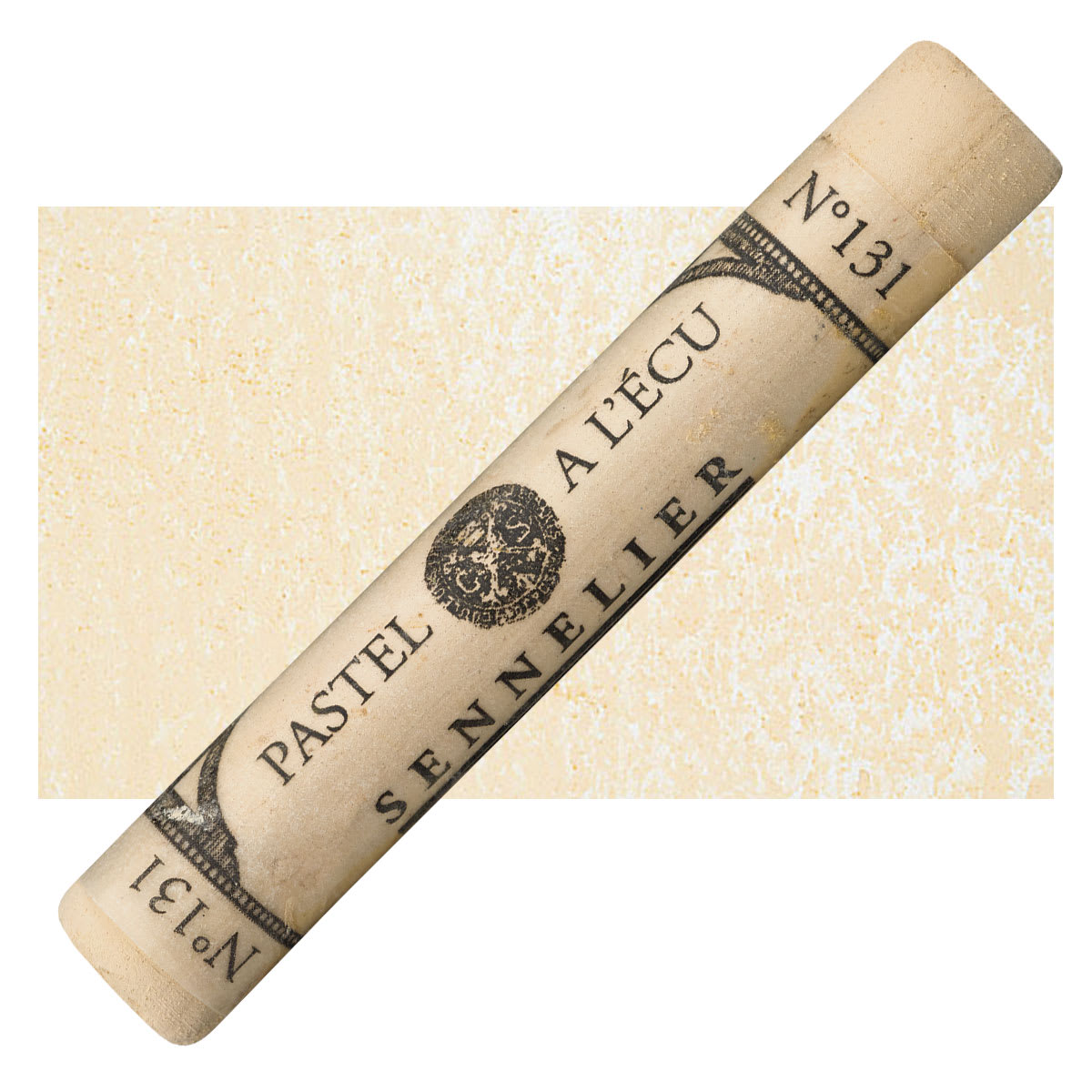 Sennelier Soft Pastel - Golden Ochre 131 pastel and swatch