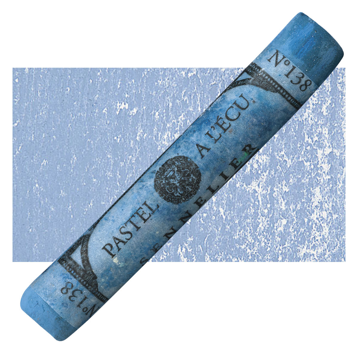 Sennelier Soft Pastel - Indigo 138 pastel and swatch