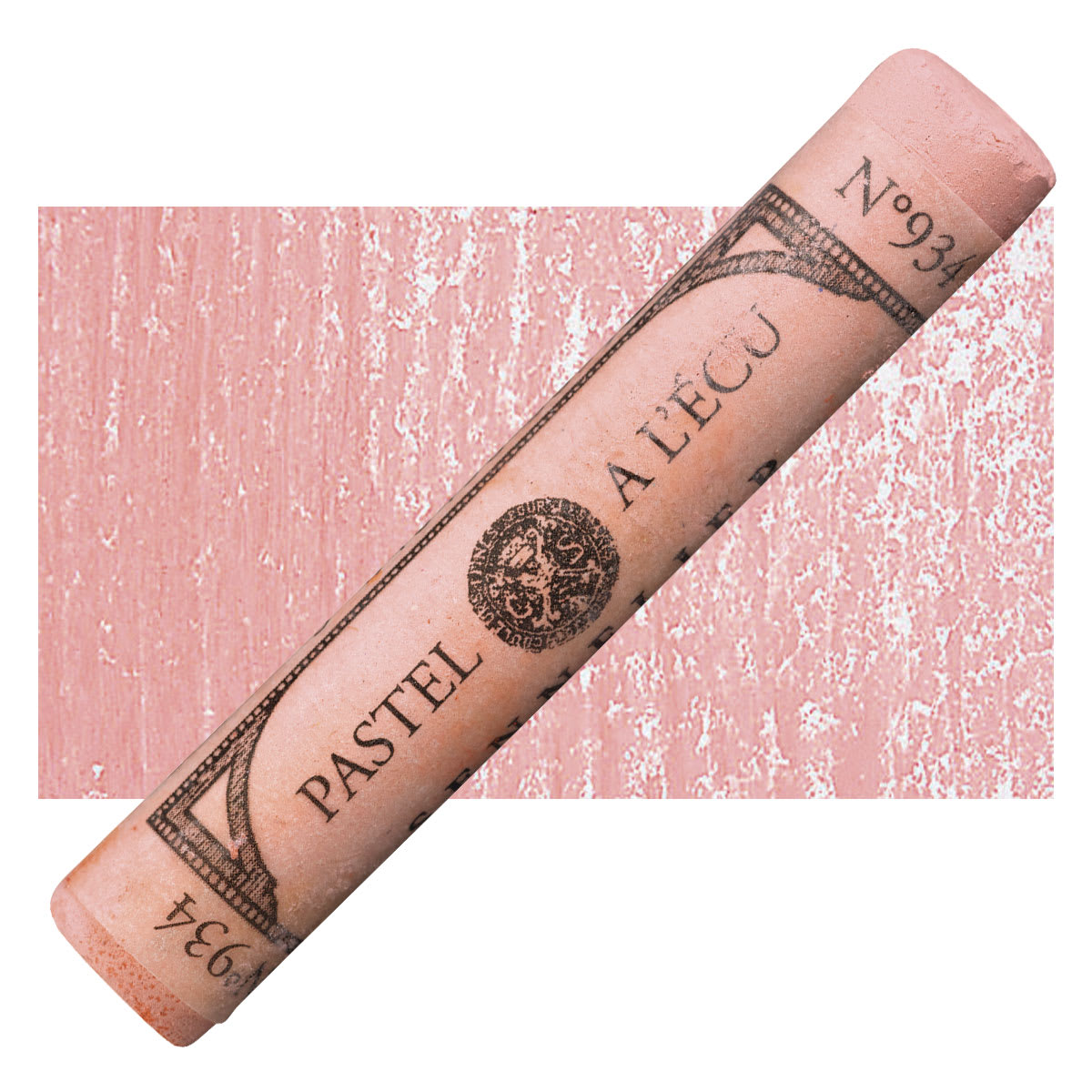 Sennelier Soft Pastel - Nasturtium Orange 934 pastel and swatch