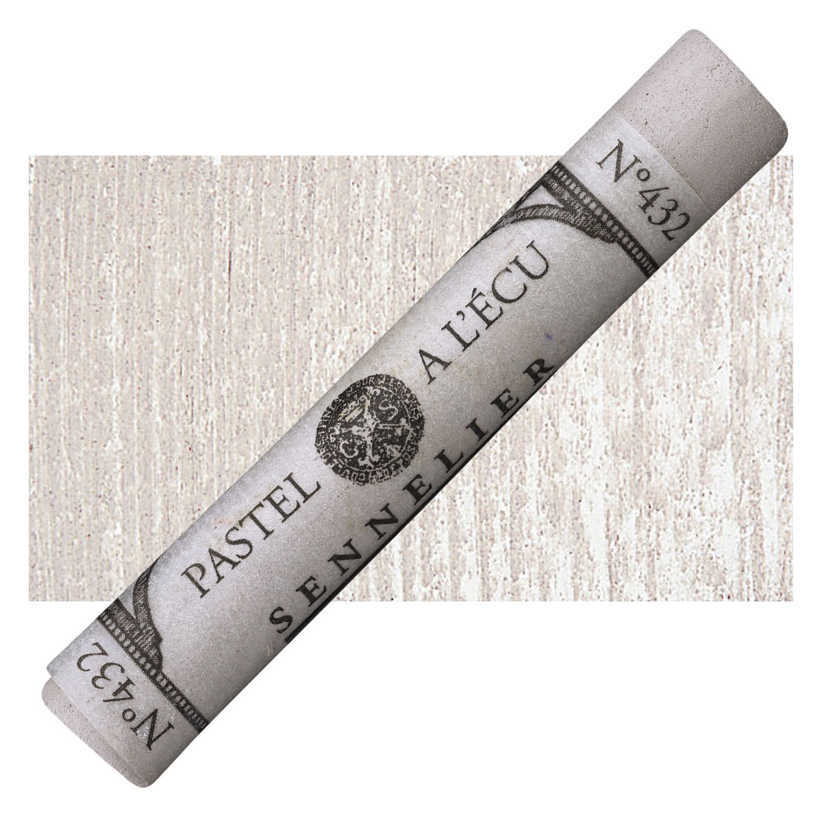Sennelier Soft Pastel - Reddish Brown Grey 432 pastel and swatch