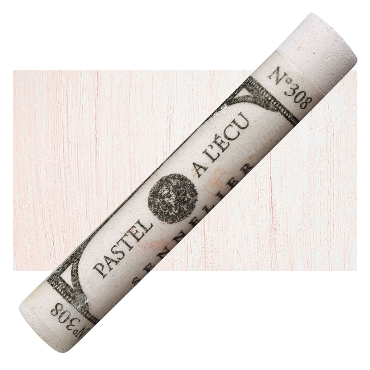 Sennelier Soft Pastel - Scarlet Lake 308 pastel and swatch