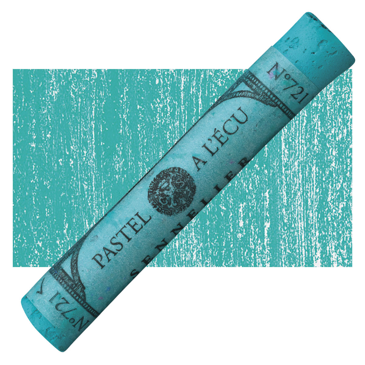 Sennelier Soft Pastel - Turquoise Green 721 pastel and swatch