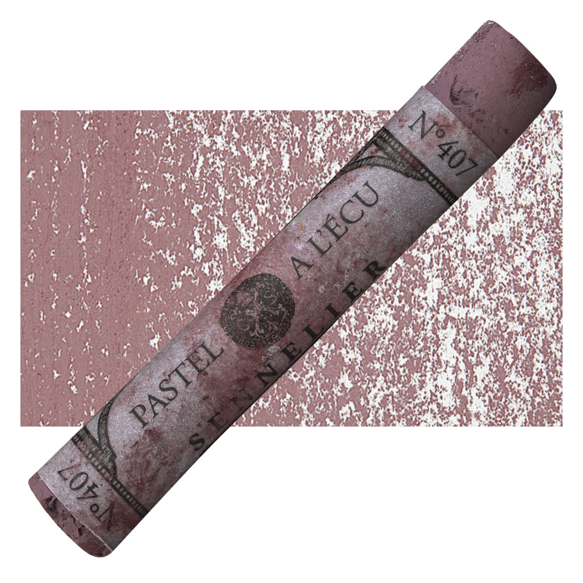 Sennelier Soft Pastel - Van Dyck Violet pastel and swatch