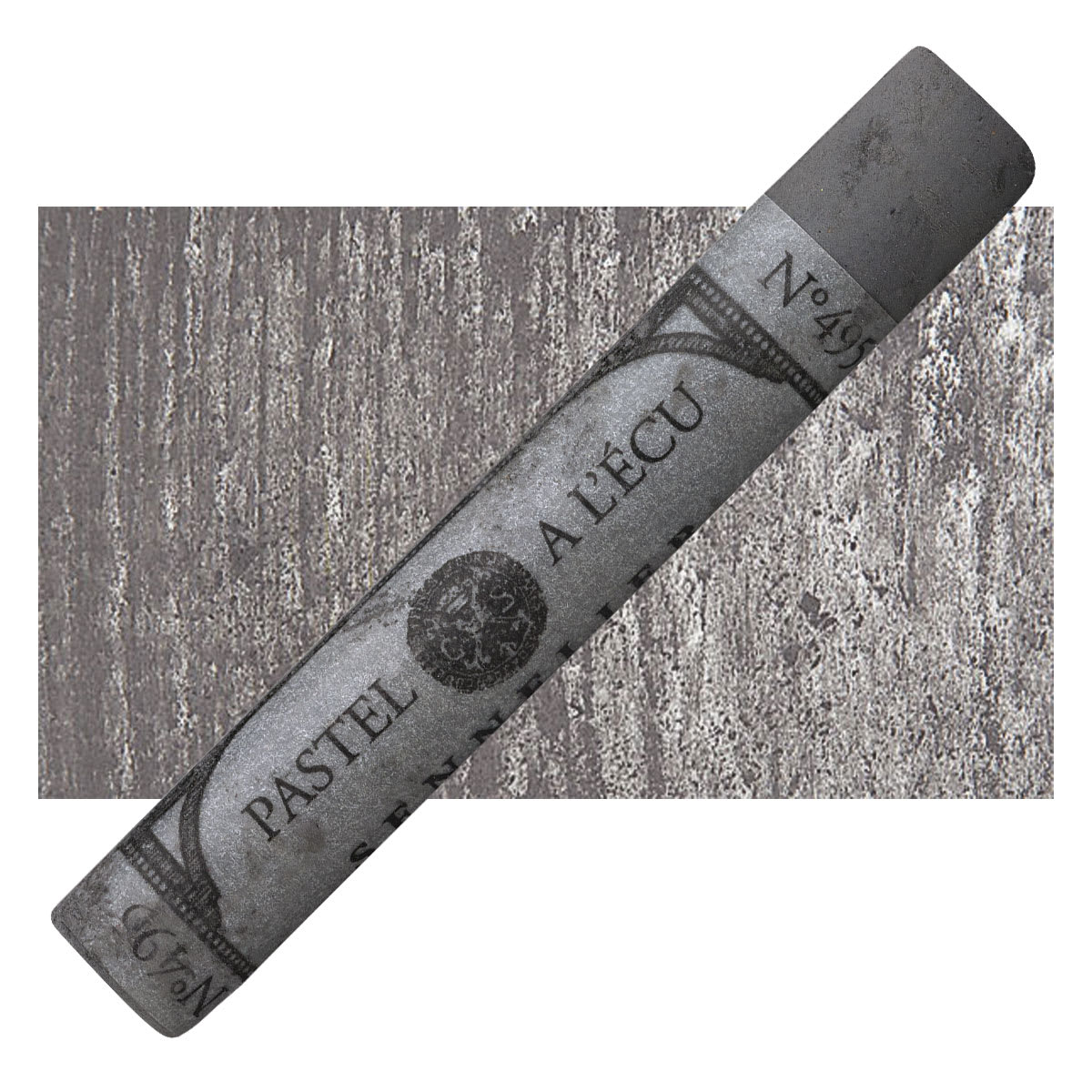 Sennelier Soft Pastel - Yellow Grey Green 495 pastel and swatch
