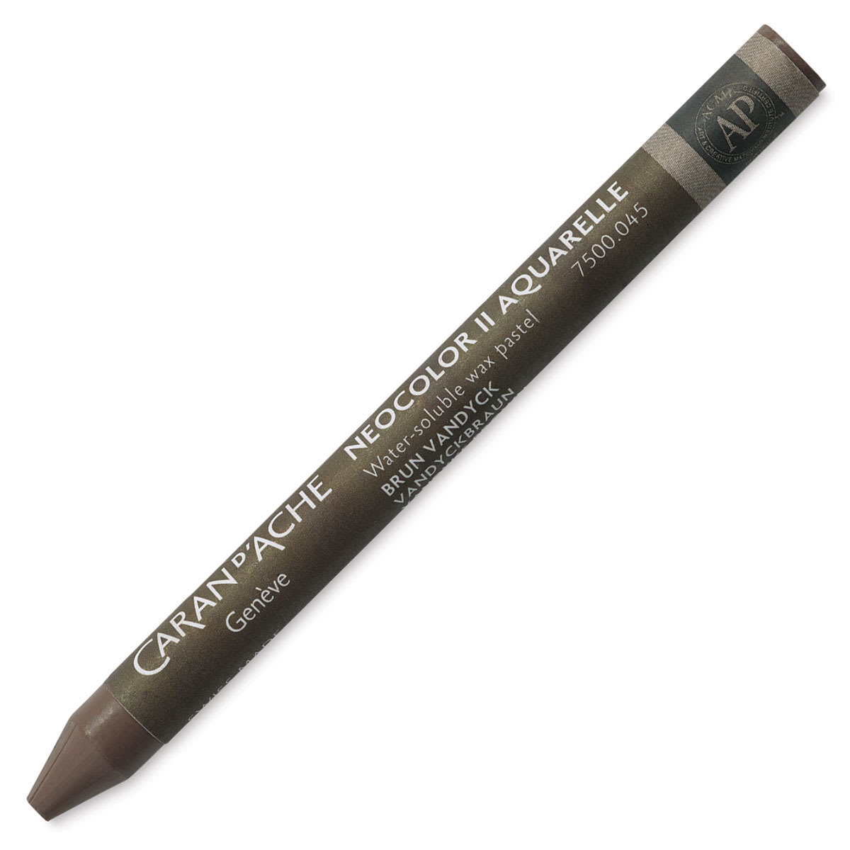 Caran d'Ache Neocolor II Aquarelle Artists' Pastel - Vandycke Brown