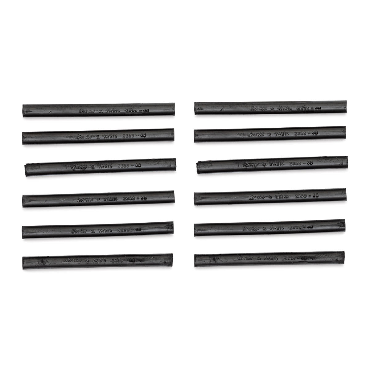 Conté à Paris Compressed Charcoal - 3B-Soft, Box of 12