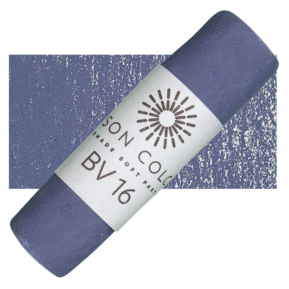 Unison Handmade Pastel - Blue Violet 16 pastel and swatch