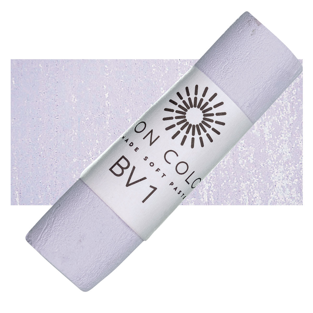 Unison Handmade Pastel - Blue Violet 1 pastel and swatch
