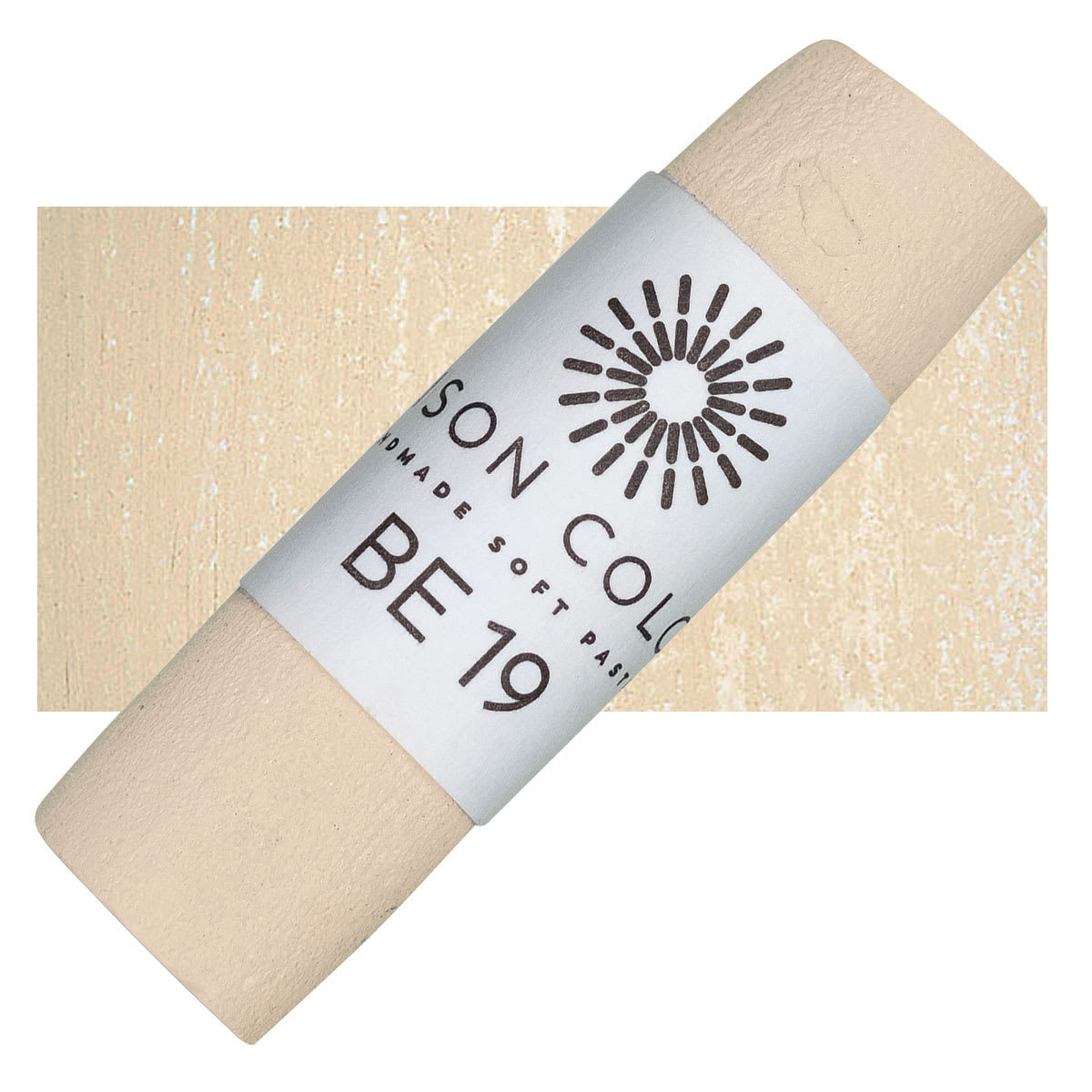 Unison Handmade Pastel - Brown Earth 18 pastel and swatch
