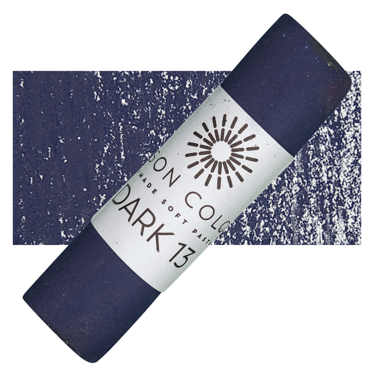 Unison Handmade Pastel - Dark 13 pastel and swatch