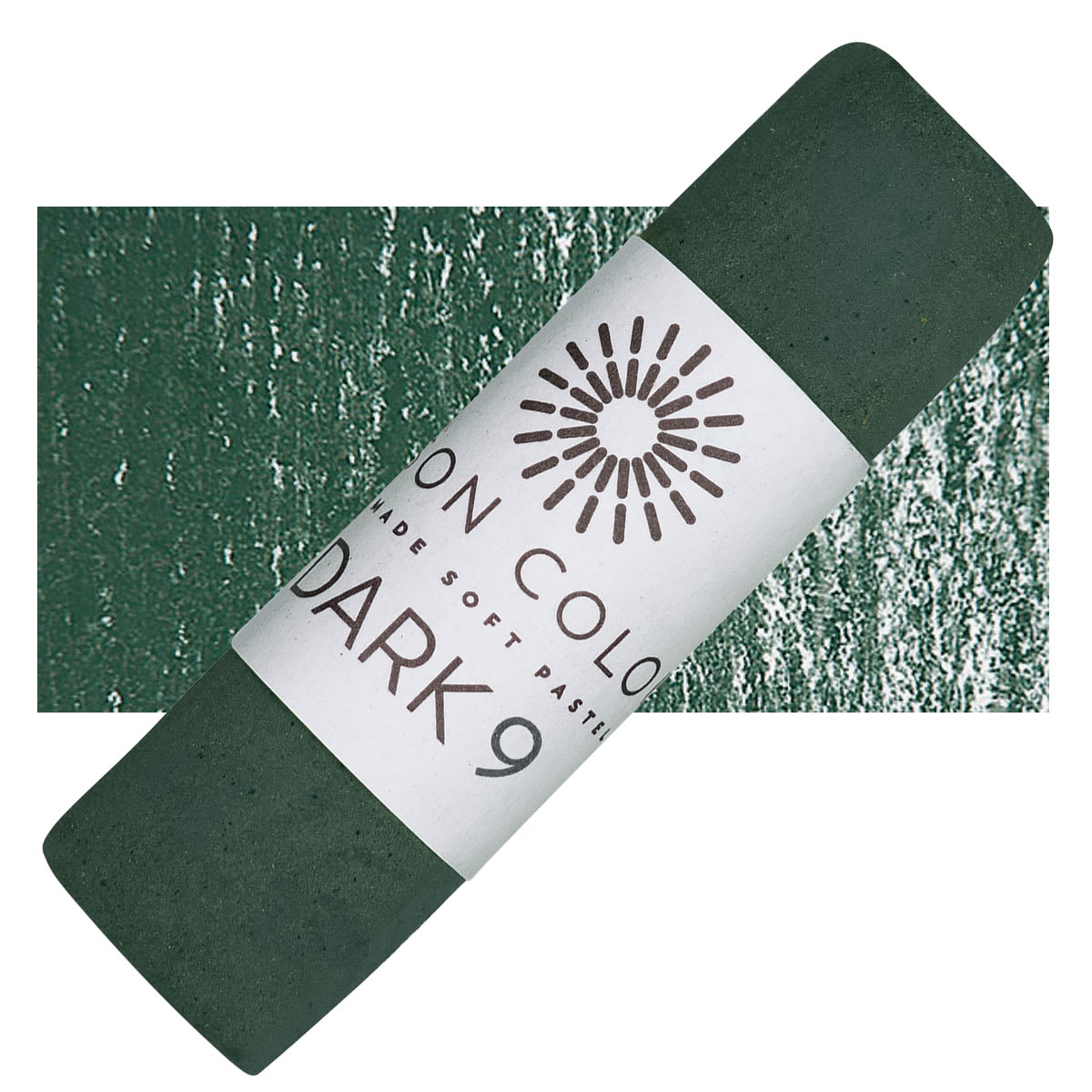 Unison Handmade Pastel - Dark 9 pastel and swatch