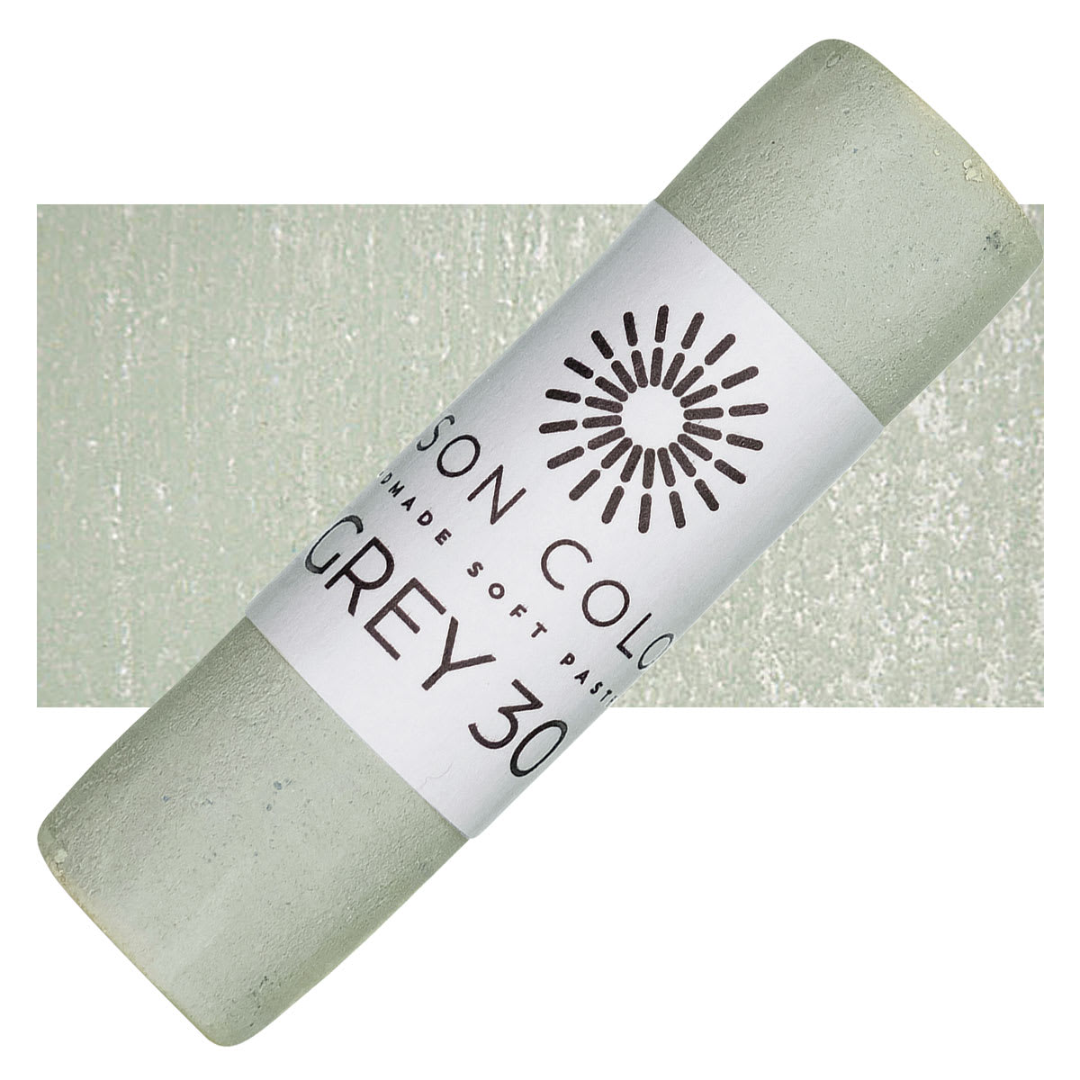 Unison Handmade Pastel - Gray 30 pastel and swatch