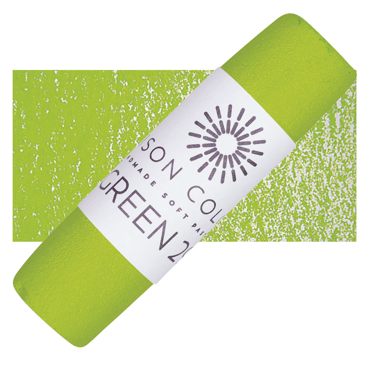 Unison Handmade Pastel - Green 29 pastel and swatch