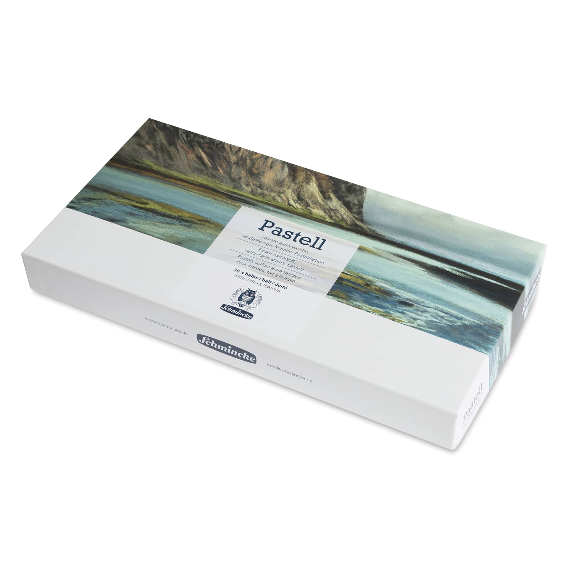 Schmincke Soft Pastels - Set of 36, Assorted Colors, Half Stick, closed