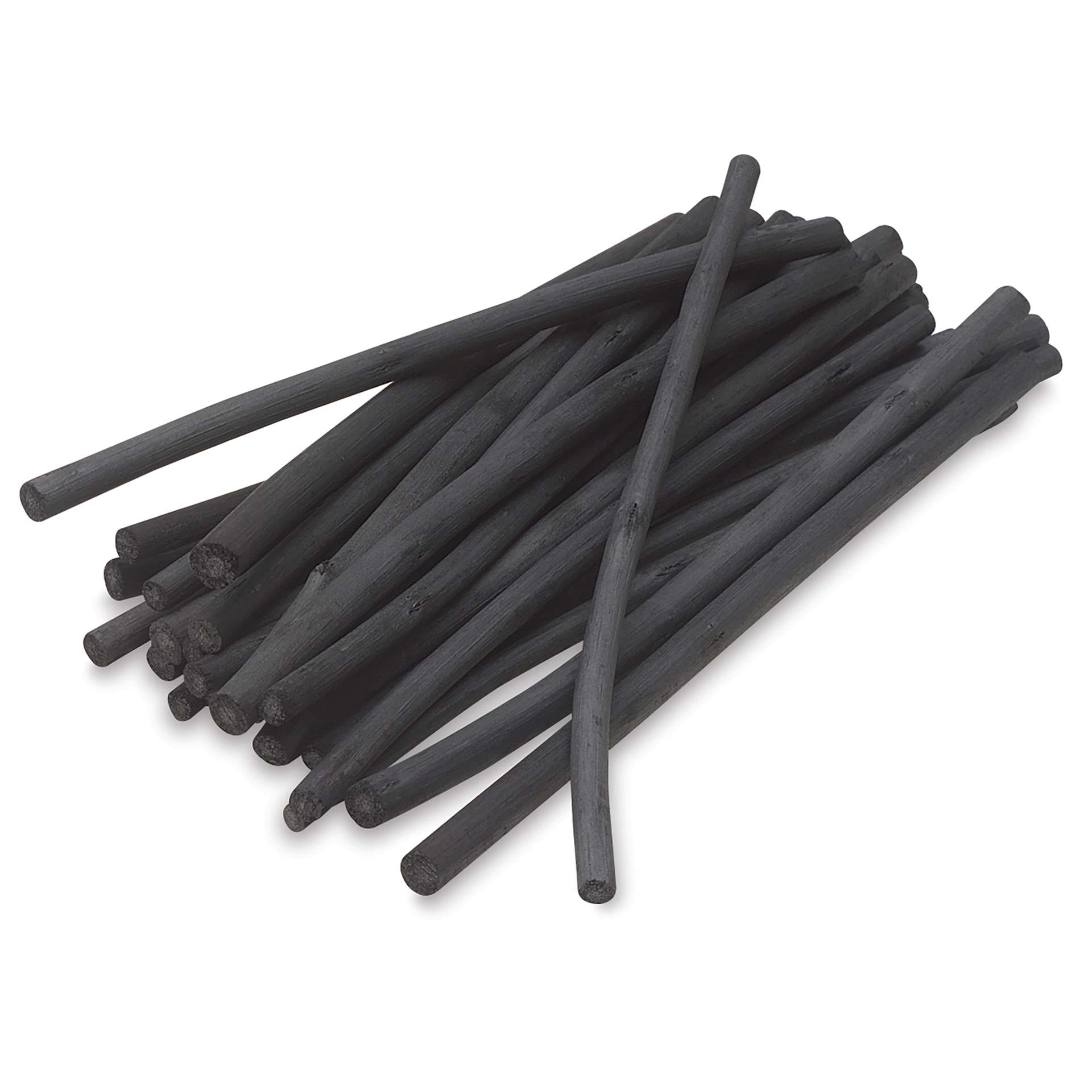 Coates Premium Artist's Willow Charcoal - Medium, Box of 25, contents