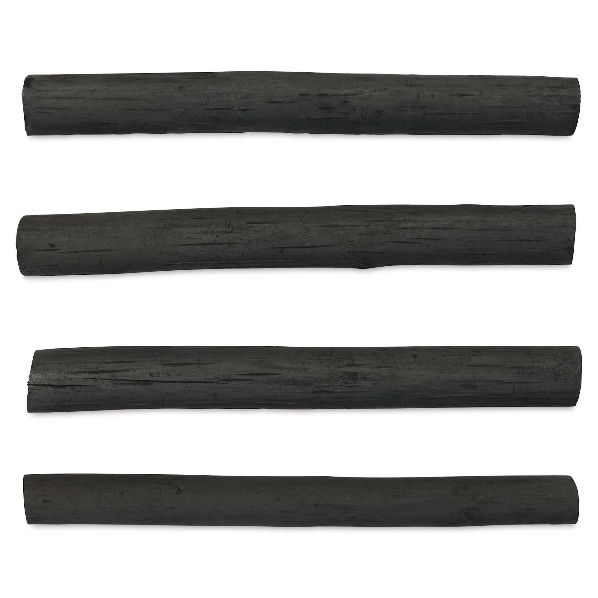 Coates Premium Artist's Willow Charcoal - Extra Thick, Box of 4, contents