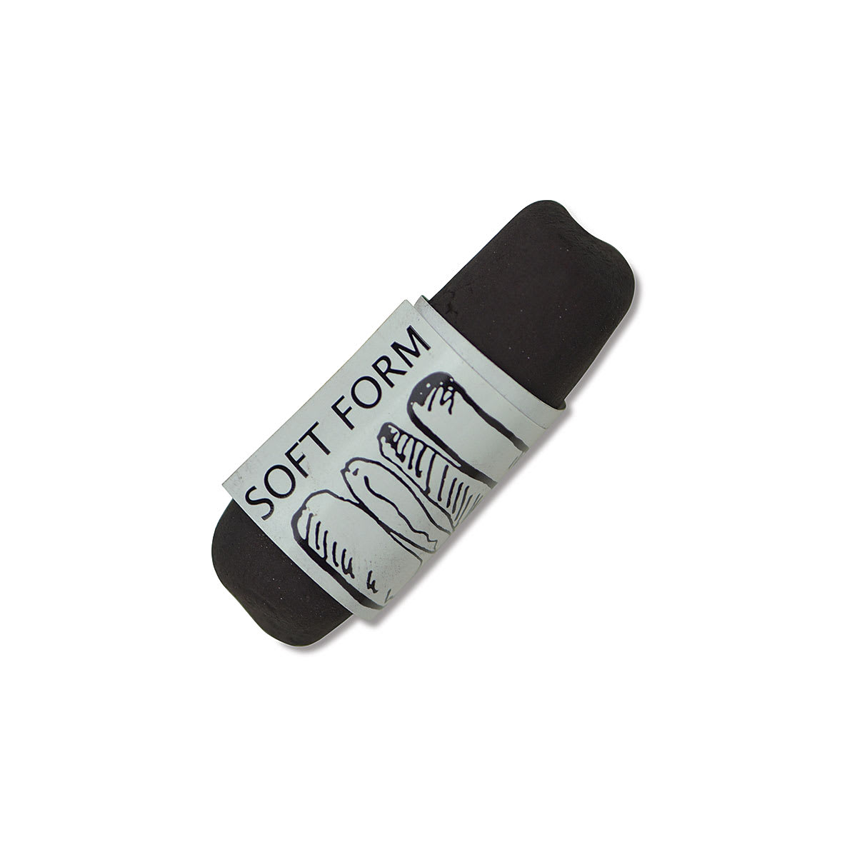 Townsend Artists' Soft Form Pastel - Bone Black 001