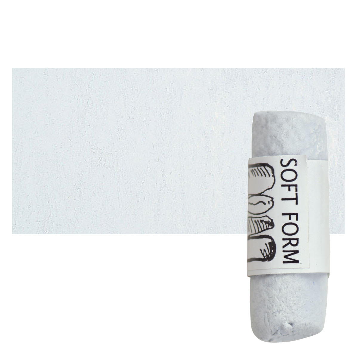 Townsend Artists' Soft Form Pastel - Blue Green Gray pastel and swatch