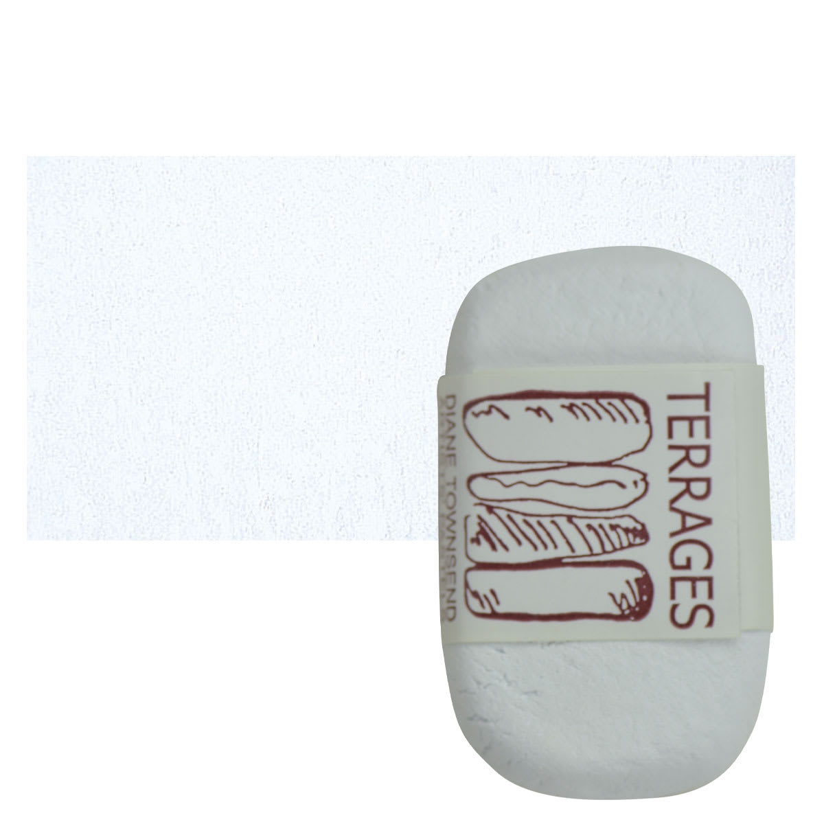 Townsend Terrages Pastel - Ultramarine Blue 22 pastel and swatch