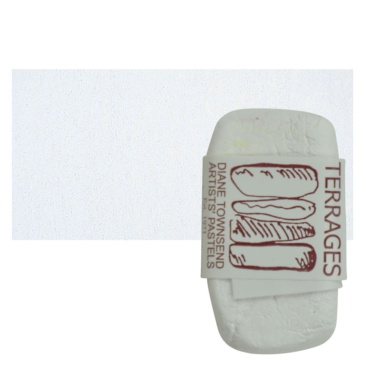 Townsend Terrages Pastel - Ultramarine Violet 28 pastel and swatch
